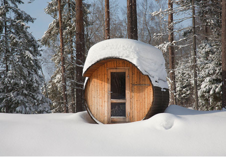 –25 °C protokols āra saunām: apkures un dzesēšanas grafiki ekstremāla aukstuma gadījumā