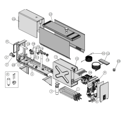 Tvaika ģeneratoru rezerves daļas