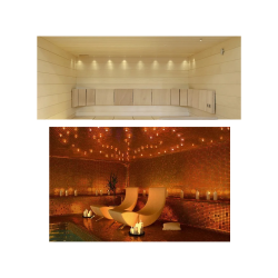 Saunas fiberlight komplekti