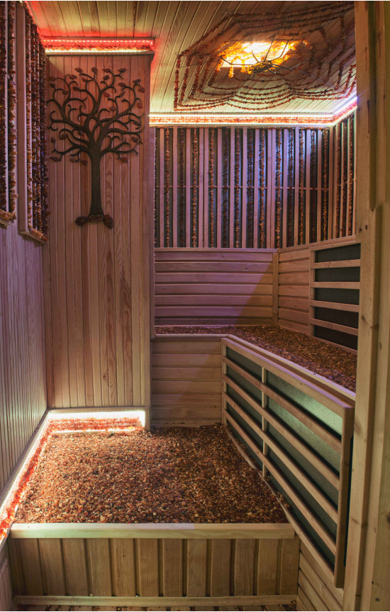 Infrasarkanā pirts ar dzintara terapiju - Infrasarkanās saunas