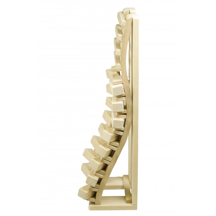 Harvia Prestige koka atzveltne IR radiatoram, 350 vai 500 W