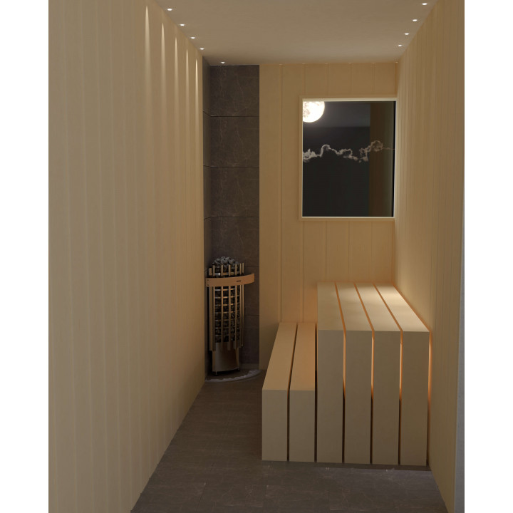 Elektriskā pirts krāsns - HARVIA Glow Corner TRC70E 6,8 kW