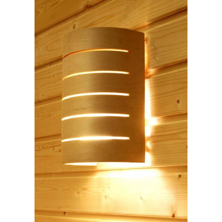 Raita pirts lampa, RLK, E27 / 40W, Termo bērzs