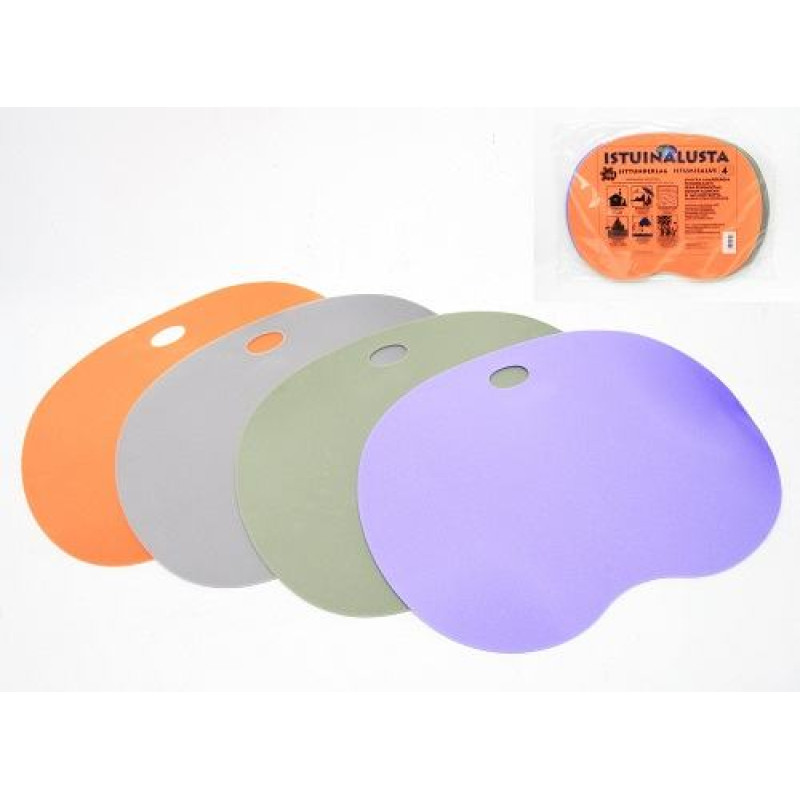 Krāsu pirts sēdvietas, 4 gab.