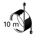 HARVIA vadības bloka kabeļa pagarinājums, 10 m - 1