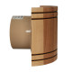 MM-S pirts ventilators ar aizmugures vārstu un izliektu koka apdari d/100mm