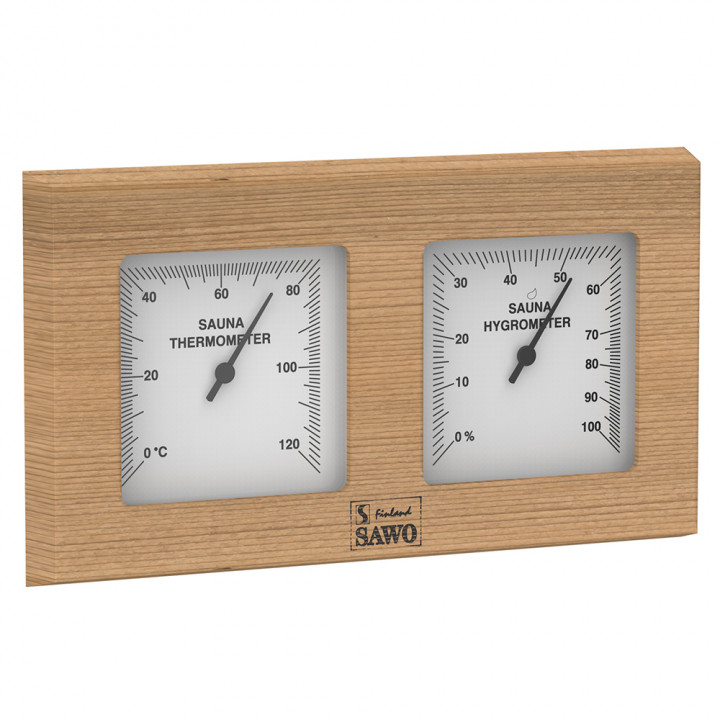 SAWO termohigrometrs 224-THD, ciedrs
