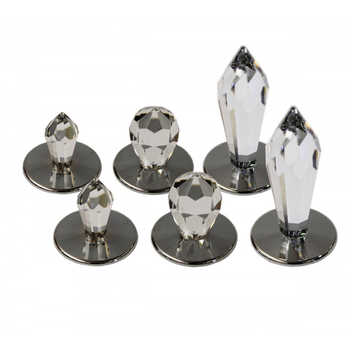 CARIITTI Crystal Star LED pirts apgaismojums