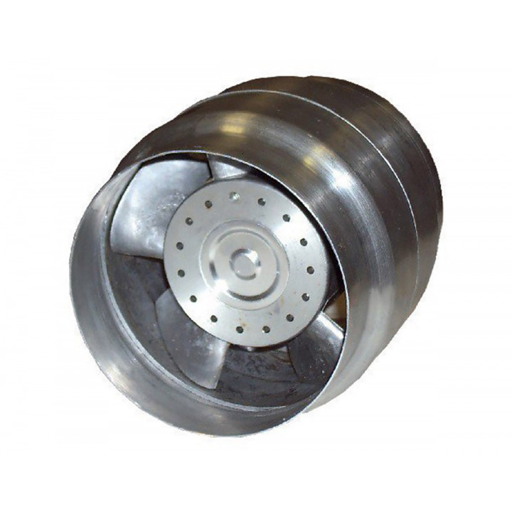 Pirts ventilators VOK-T 150°C, 135/Ø100mm, ar pretvārstu