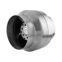 Pirts ventilators VOK-T 150°C, 135/Ø100mm, ar pretvārstu 