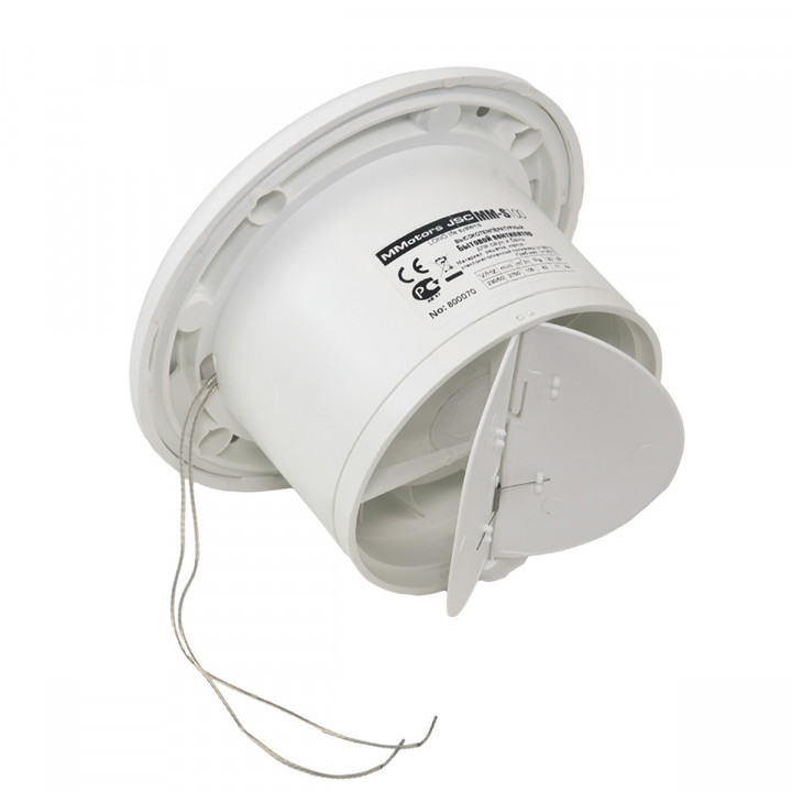 MM-S pirts ventilators ar aizmugures vārstu d/100mm