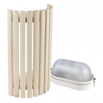 Sawo lampu un režģu komplekts 914-VA, apses