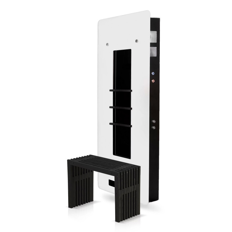 Infrasarkanais panelis airRed Classic, balts