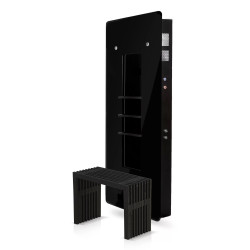 Infrasarkanais panelis airRed Classic, melns 