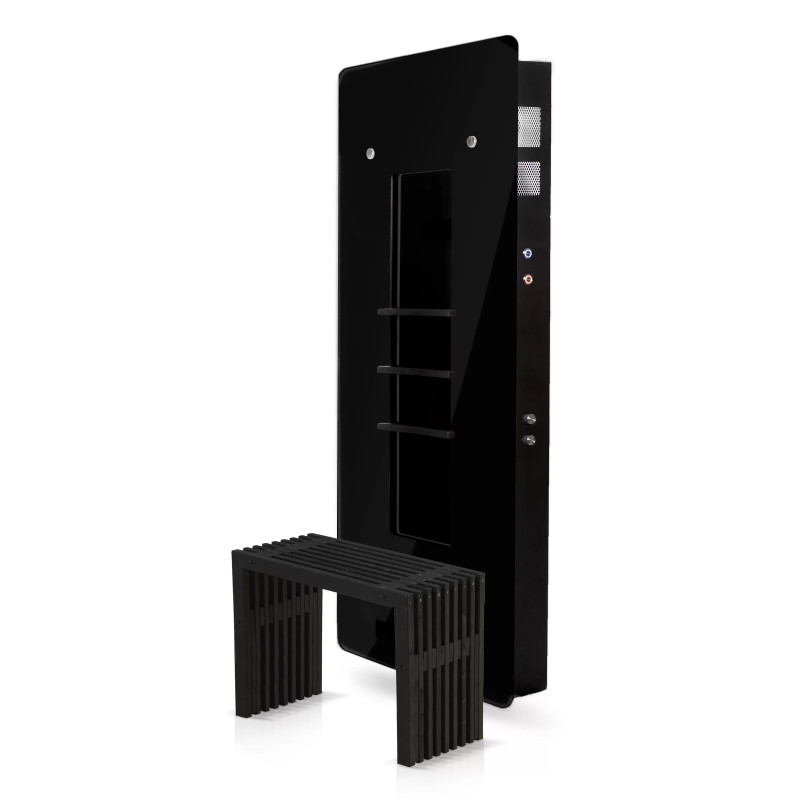 Infrasarkanais panelis airRed Classic, melns