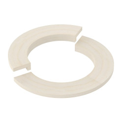 Iebūvēšanas atloks - SAWOTEC Tower Round sildītājam, koka 