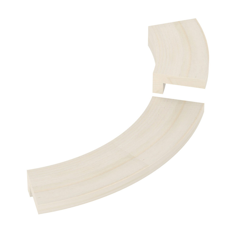 Iebūvēšanas atloks - SAWOTEC Tower Corner sildītājam, koka