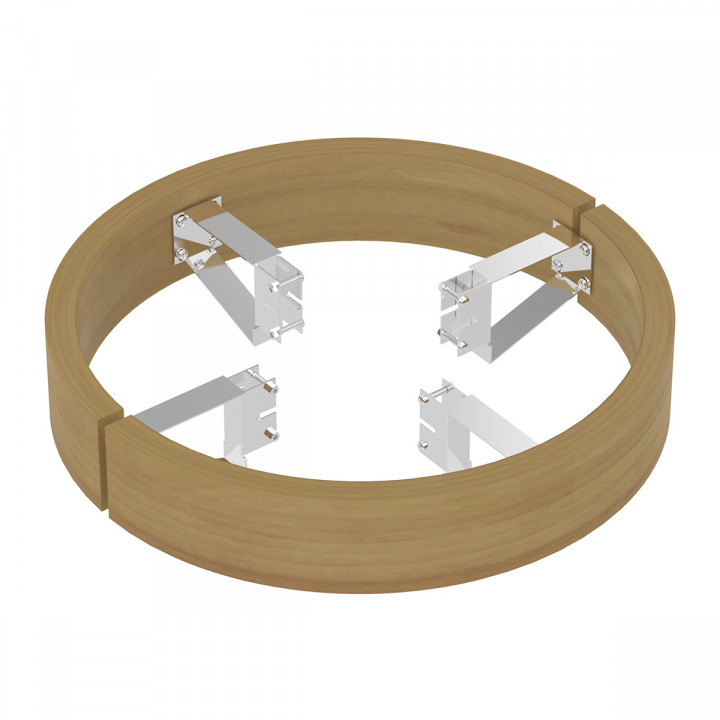 Drošības margas - SAWOTEC Tower Roundx sildītājam, Cedar, TH4/TH5