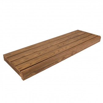 Pirts sols, Termiski apstrādāta priede, 135x504x1800-2400mm