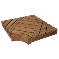 Stūra modulis modulāriem pirts soliem, Priede 