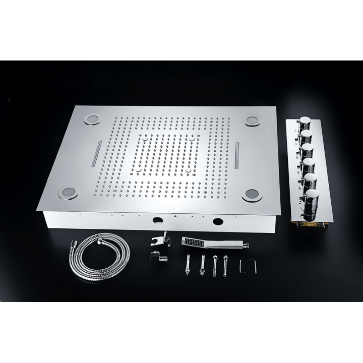 Steamtec Tolo lietus duša, 600x800 mm