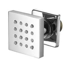 Misiņa strūklas lietus dušai Steamtec Tolo 