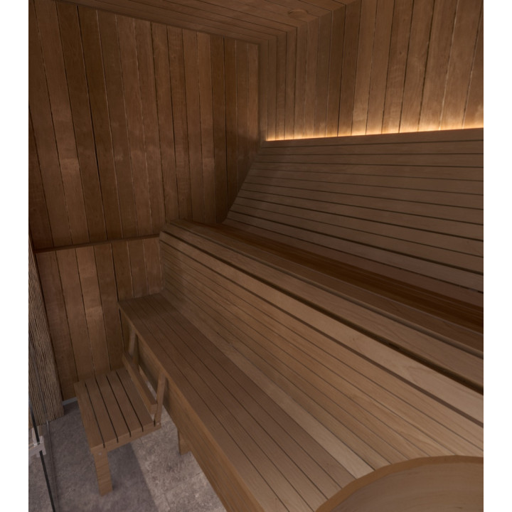 Moduļu pirts sols ERGONOMIC, Thermo apses