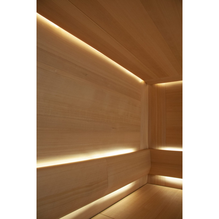CARIITTI Sauna Linear Glass - optiskās šķiedras veidgabals