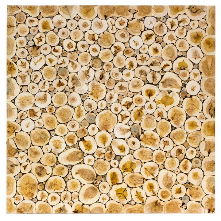 Plāna kadiķkoka plātne, 500 × 500 mm