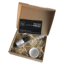 SAUNUM komplekts ar ēterisko eļļu 