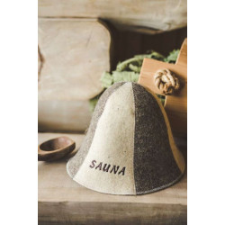 Pirts cepure - SAUNA, svītraina 