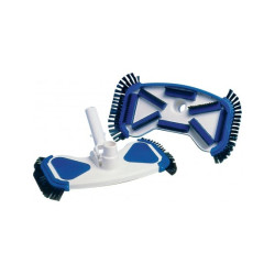 DE LUX 280 mm putekļsūcēja suka ar sānu sukām, 32/38 mm savienojums 