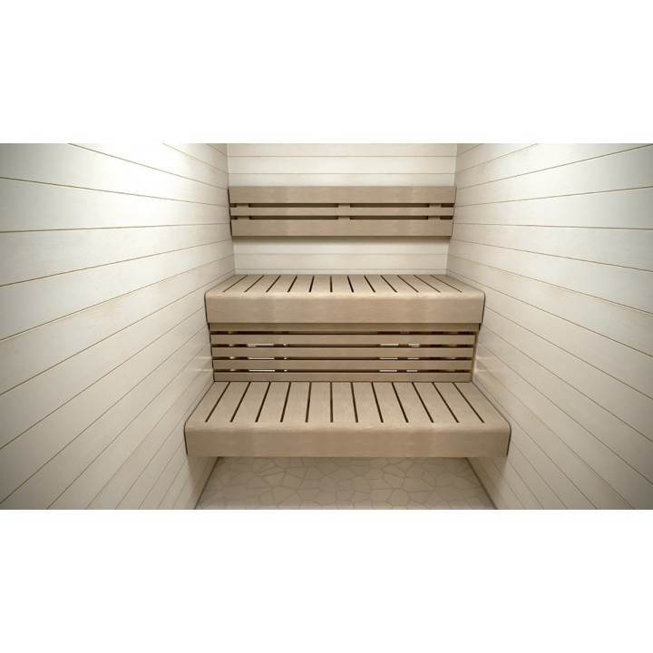 Atzveltne, apses koks, 28x300x1550-2400mm
