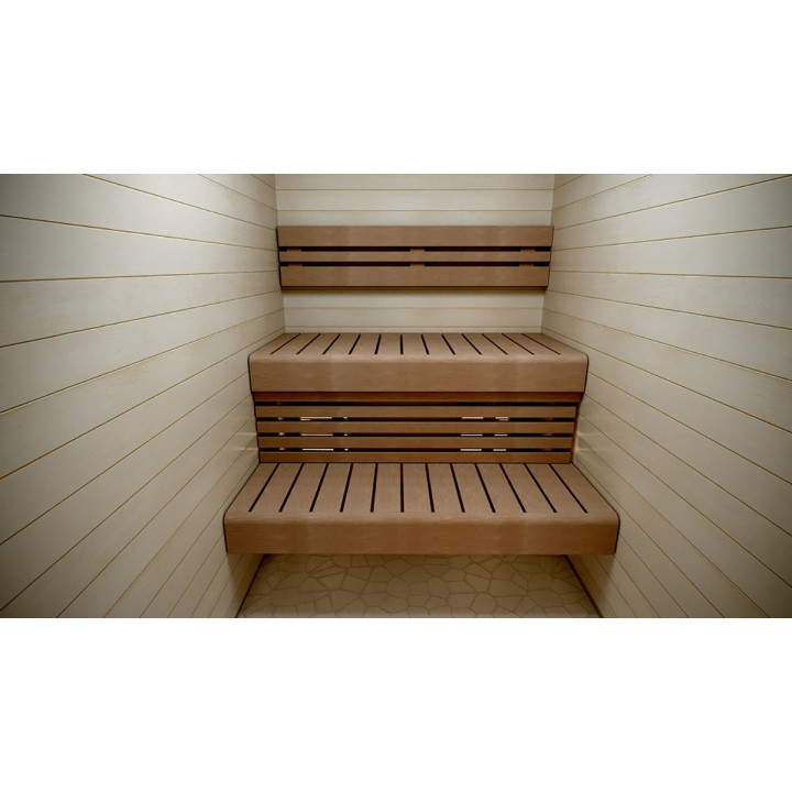 Atzveltne, termo apses koks, 28x300x1750-2400mm