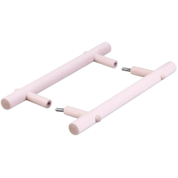 Koka durvju rokturu komplekts 