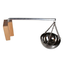 Nerūsējošā tērauda trauks smaržām, 120 ml 