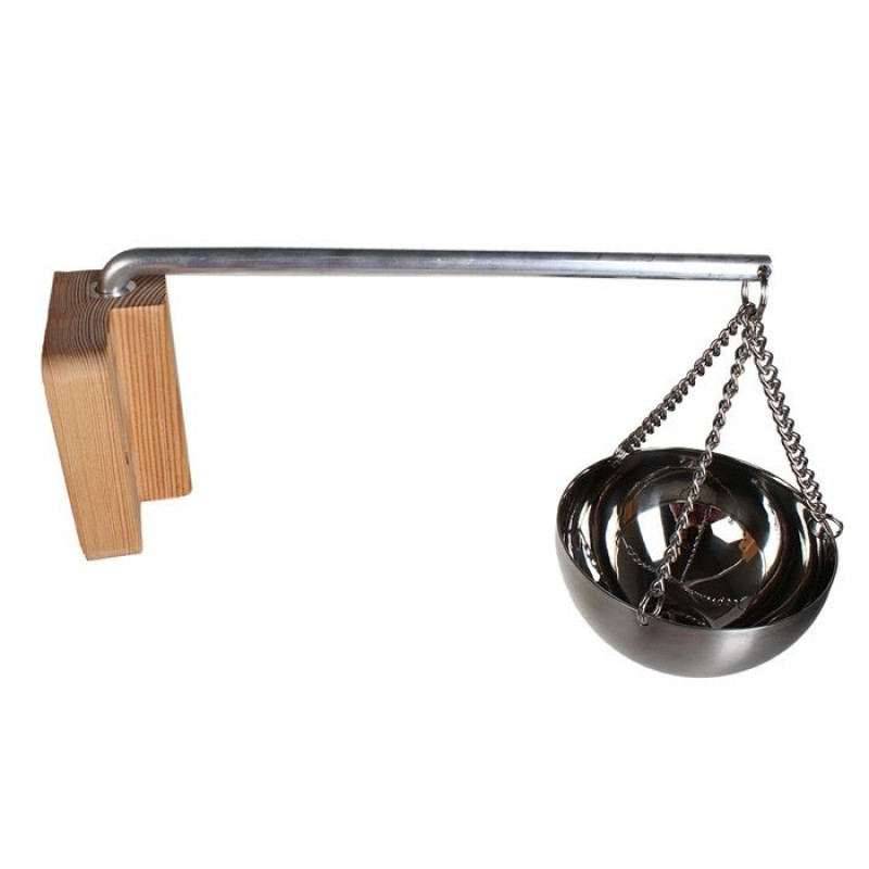 Nerūsējošā tērauda trauks smaržām, 120 ml