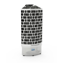 Elektriskā pirts krāsns – SAWOTEC Ari Corner 9 kW, bez vadības bloka 