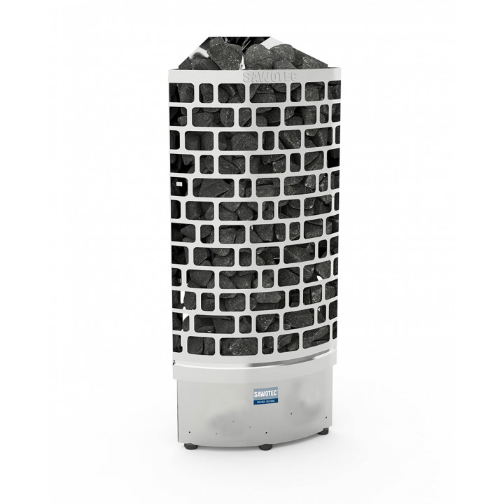 Elektriskā pirts krāsns – SAWOTEC Ari Corner 7,5 kW, bez vadības bloka