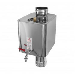 Ūdens sildīšanas tvertne NP (taisnstūrveida), d. 115 mm 