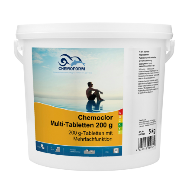 Daudzfunkcionālās tabletes CHEMOFORM, 5 kg