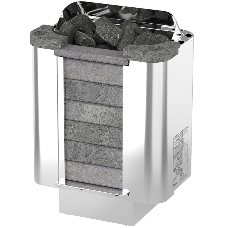 Elektriskā pirts sildītājs – Sawotec Cumulus CML-90NS, bez vadības bloka