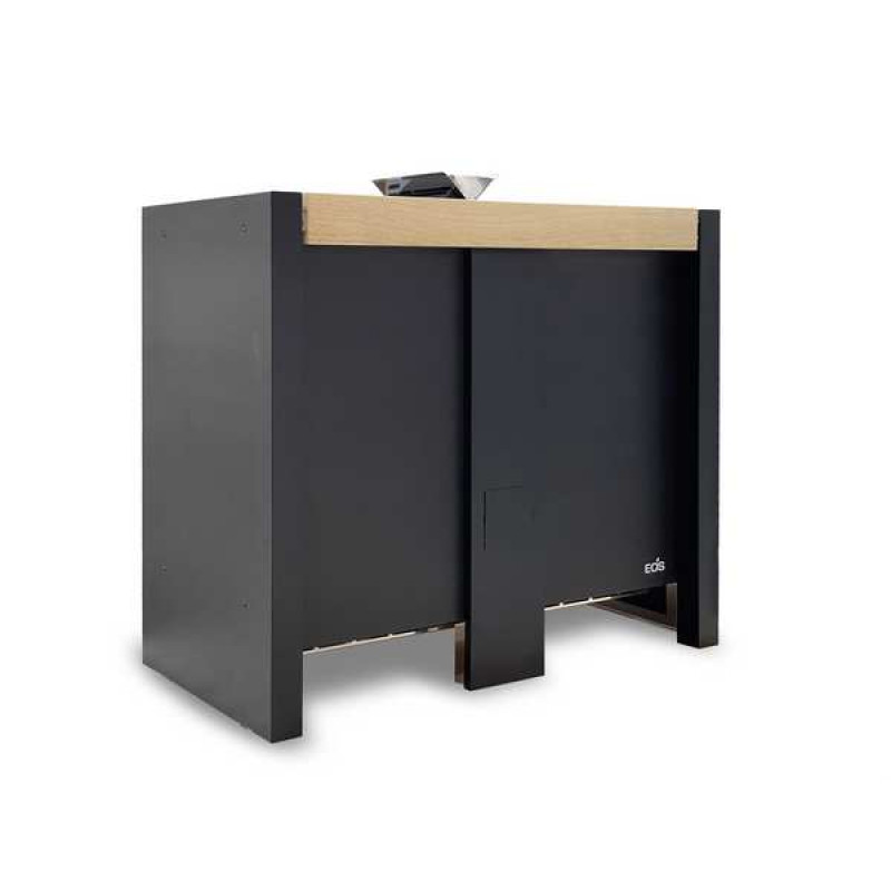 Elektriskā pirts krāsns - EOS Herkules XL S120 HD 24 kW, melna