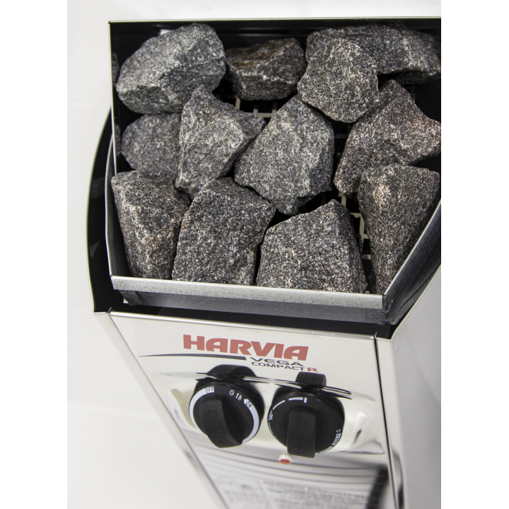 Elektriskā pirts sildītājs - HARVIA Vega Compact BC23 ar manuāliem slēdžiem