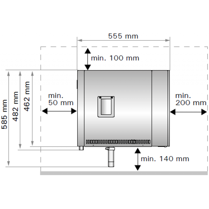 Tvaika ģenerators - HARVIA Helix HGP - WiFi