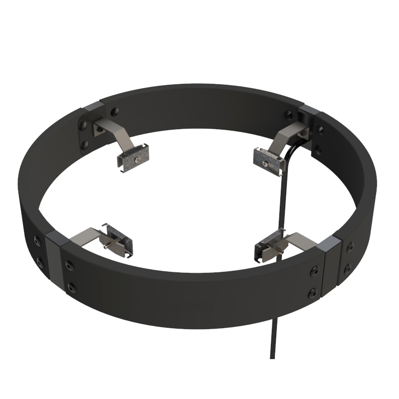 HARVIA drošības margas Legend Home sildītājiem, apgaismotas