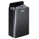 Elektriskā pirts krāsns - HARVIA The Wall Black Steel SW90E 9 kW