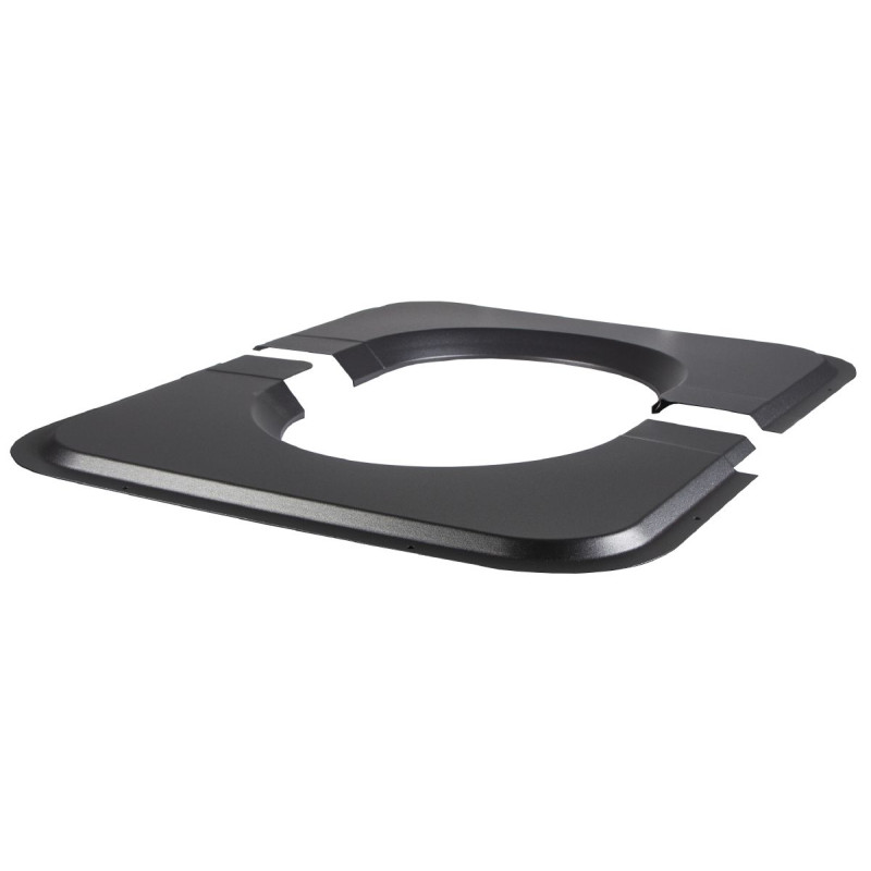 Rezerves daļa - HARVIA caurvada atloka, melna