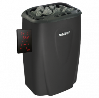 Elektriskā pirts krāsns - HARVIA Moderna Black V45XE 4,5 kW