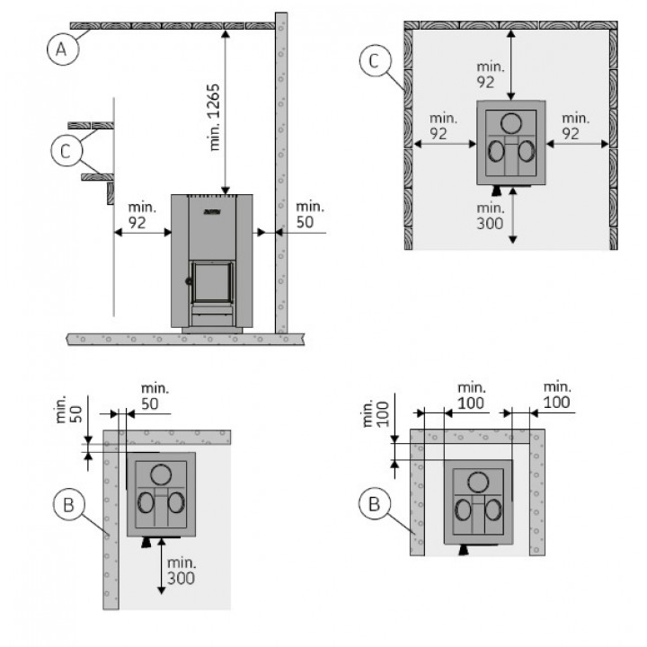 Malkas pirts krāsns - HARVIA Linear 18 Compact